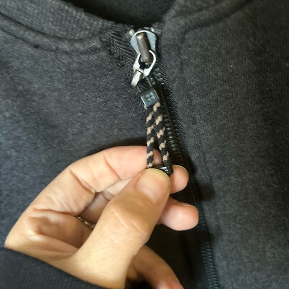 Insight Dark Gray Zip-Up Jacket Medium - Picture 6 of 12